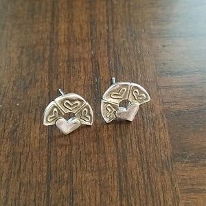 Jeep Collins heart earrings
